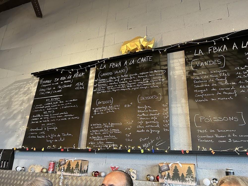 La Fabrika - Menu Image 1